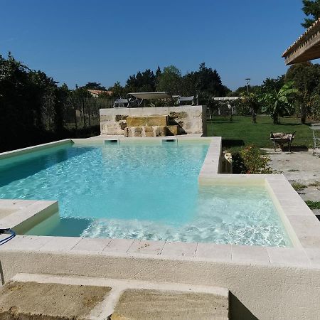 Jolie villa avec piscine dans le St emilionnais Sainte-Terre Extérieur photo