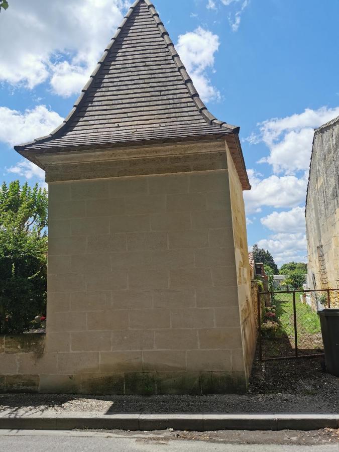 Jolie villa avec piscine dans le St emilionnais Sainte-Terre Extérieur photo