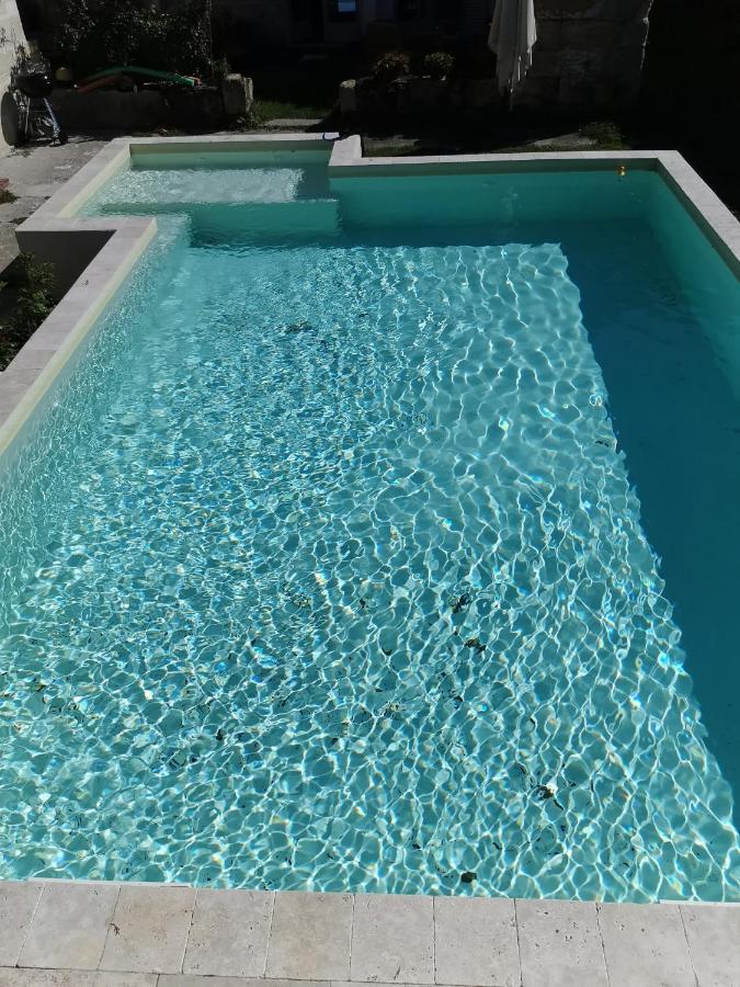 Jolie villa avec piscine dans le St emilionnais Sainte-Terre Extérieur photo
