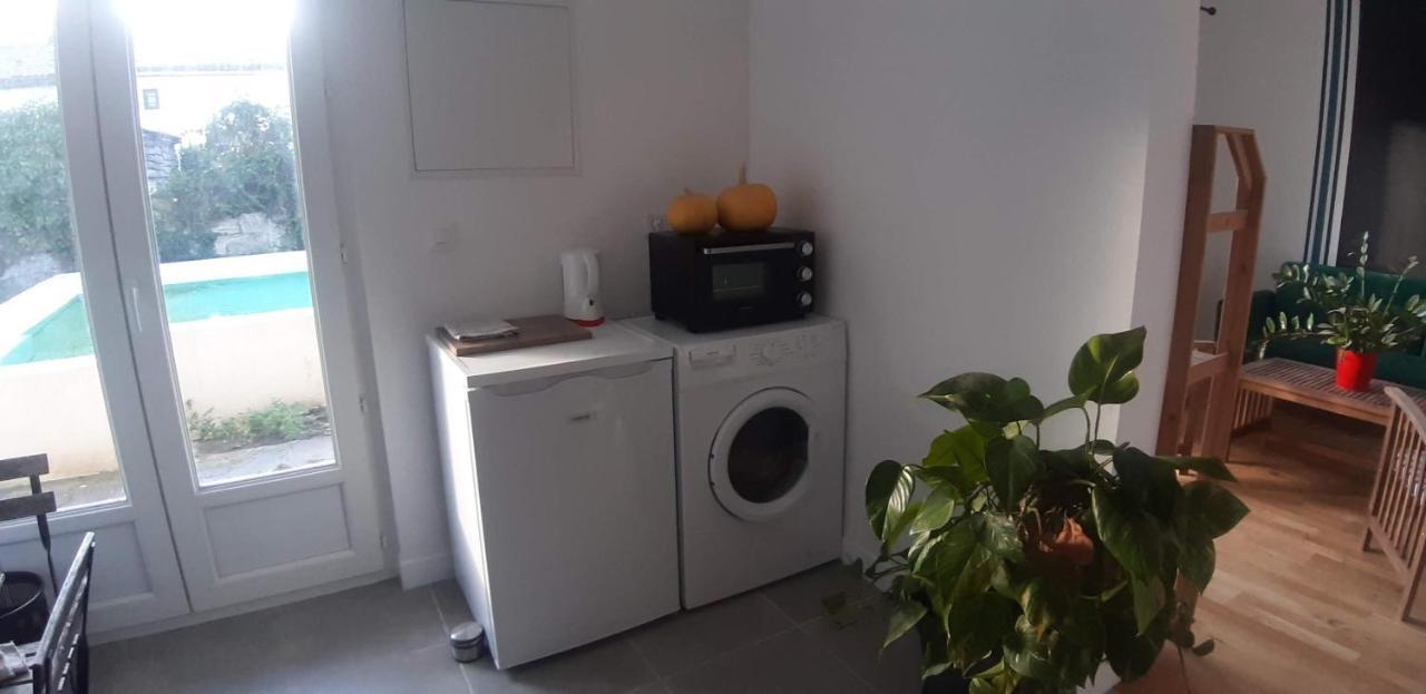 Jolie villa avec piscine dans le St emilionnais Sainte-Terre Extérieur photo