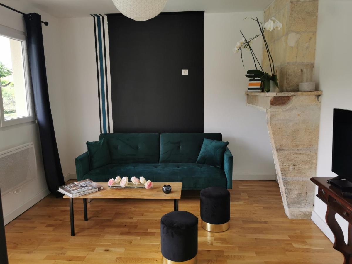 Jolie villa avec piscine dans le St emilionnais Sainte-Terre Extérieur photo